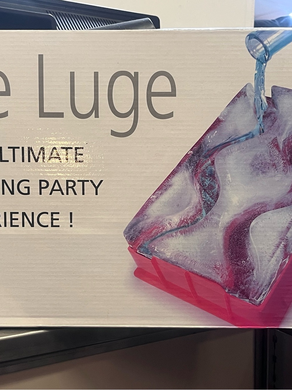Pink Ice Luge Party Mold - Home Party Supplies